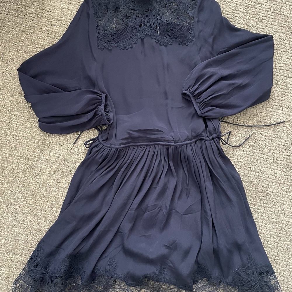 NWT silk blend dress. Magali Pascal/Anthropologie🌺 - Picture 11 of 12